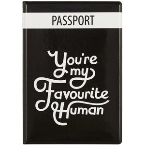 Обложка для паспорта You re my favorite human (ПВХ бокс) (ОП2021-268)