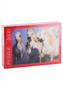 Пазл «Белые лошади», 1000 деталей