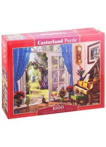 Пазл CastorLand Вид на сад, 1000 деталей