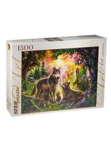 Пазлы 1500 Волки (83046) (850х580) (Art Collection) (3+коробка)