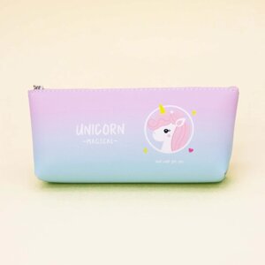 Пенал "Unicorn best magical" pink