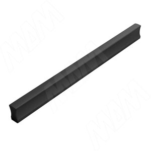 Профиль-ручка 160мм (L=190мм) черный матовый (PH. RU02.160. BL)