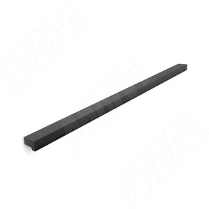 Профиль-ручка 320мм (L=390мм) черный матовый (анод) (PH. RU10.320. BL)