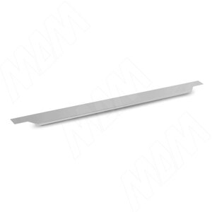 Профиль-ручка 450мм крепление саморезами алюминий полированный (анод) (25.450. AS)