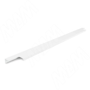 Профиль-ручка 596мм крепление саморезами белый матовый (краска) (PH. RU13.600. WHT)