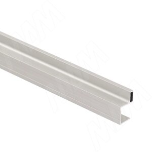 Профиль-ручка для фасада 16 мм, серебро (анод), L-3000 (PRH01AL)