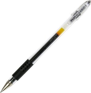Ручка гелевая 0,5мм G1-GRIP-BLGP-G1-5-В черная
