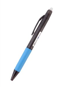 Ручка гелевая авт. со стир. чернилами синяя Кнопка-Клип, Феникс+