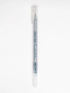 Ручка гелевая Малевичъ, 0,5 мм, серебряная