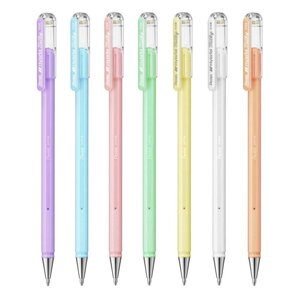 Ручка гелевая Pentel "Hybrid Milky" 0,8 мм, стержень пастельный розовый