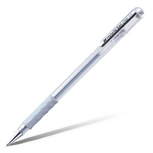 Ручка гелевая Pentel "Hybrid Roller" 0,8 мм, стержень серебристый