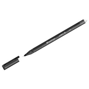 Ручка гелевая стираемая Berlingo "Apex E" 0,5 мм, трехгранная, черная