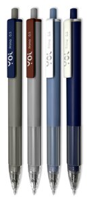 Ручка гелевая Yoi, Prima, автоматическая черная 0,5 мм, в ассортименте