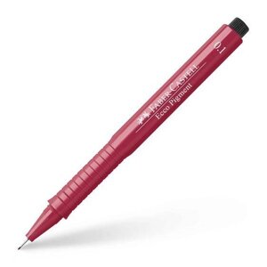 Ручка капиллярная Faber-Castell "Ecco Pigment" 0,1 мм, красный