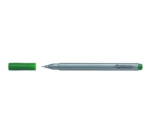 Ручка капиллярная Faber-Castell "GRIP FINEPEN" 0,4 мм, перманентный оливковый зеленый
