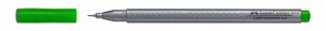 Ручка капиллярная Faber-Castell "GRIP FINEPEN" 0,4 мм, травяная зелень