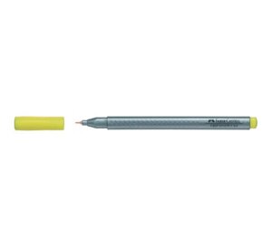 Ручка капиллярная Faber-Castell "GRIP FINEPEN" 0,4 мм, желтый