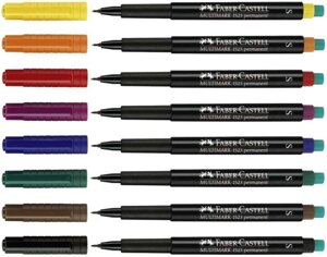 Ручка капиллярная Faber-Castell "MULTIMARK" 0,4 мм