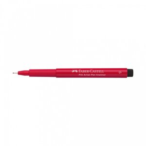 Ручка капиллярная Faber-Castell "Pitt artist pen" S глубокий ало-красный