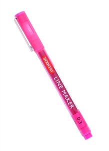 Ручка капиллярная Graphik Line Maker 0.3 розовый