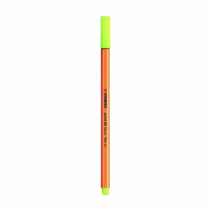 Ручка капиллярная Stabilo "Point 88" Желтый неон