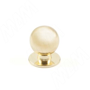 Ручка-кнопка D22мм золото (KH. 08.000. PB)