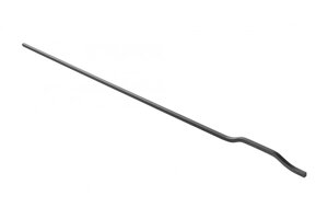 Ручка мебельная алюминиевая GRAVEL L-1200 мм, черный матовый