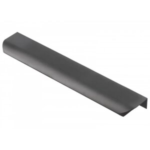 Ручка мебельная алюминиевая HEXA 256мм/290мм, черный матовый