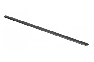 Ручка мебельная алюминиевая HEXA L-1200 мм, черный матовый