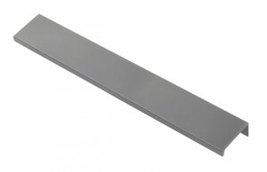 Ручка мебельная алюминиевая HEXI 256мм/290мм, антрацит