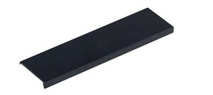 Ручка мебельная алюминиевая HEXI 256мм/290мм, черный матовый