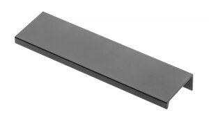 Ручка мебельная алюминиевая HEXI 320мм/360мм, черный матовый