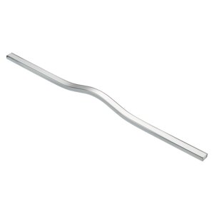 Ручка мебельная алюминиевая/хром DOPPIO L-416