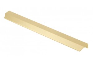 Ручка мебельная алюминиевая TREX CROSS 320/350 светлое брашированное золото
