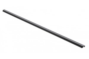Ручка мебельная алюминиевая TREX CROSS L-1200 мм, черный матовый