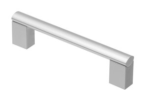 Ручка мебельная алюминиевая UA-A04/128 алюминий