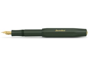 Ручка перьевая Kaweco CLASSIC Sport, чернила синие, корпус зеленый