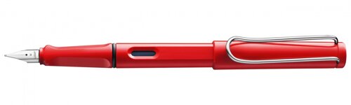 Ручка перьевая LAMY 016 safari, EF Красный