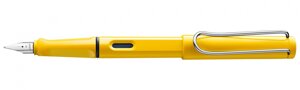 Ручка перьевая LAMY 018 safari, F Желтый