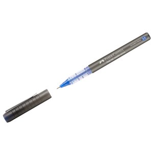 Ручка-роллер Faber-Castell "Free Ink Needle", синяя, 0,5мм, одноразовая