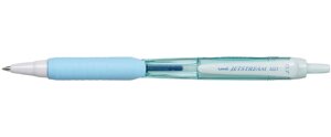 Ручка шариковая автомат. UNI Jetstream "SXN-101-07FL" 0,7 мм, цв. синий, корп. Бирюзовый