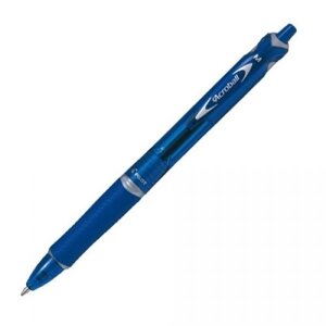 Ручка шариковая автоматическая Pilot Acroball 0,7/1.0 мм синяя