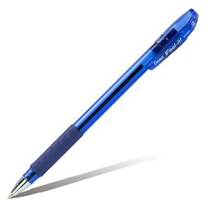 Ручка шариковая Pentel Feel it!0,5 мм, метал. наконечник, 3-х гранная зона захвата, синий стержень