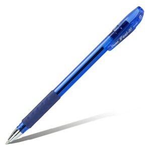 Ручка шариковая Pentel Feel it!0,7 мм, метал. наконечник, 3-х гранная зона захвата, синий стержень