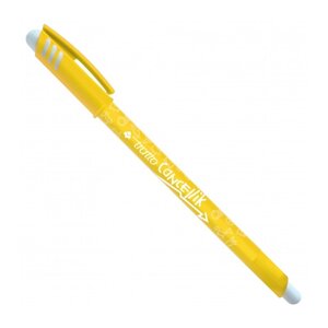 Ручка шариковая "пиши-стирай" Tratto Cancellik цвет желтая