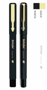 Ручка шариковая Schiller, Supreme, черная 1 мм