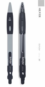 Ручка шариковая Schiller, Ultima, автоматическая черная 0,5 мм
