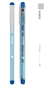 Ручка шариковая синяя Blue stars 0,5мм, Schiller