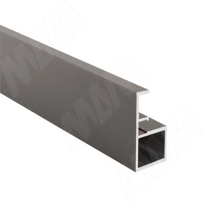 SECRET MAXI Профиль рамочный узкий с интегрированной ручкой, графит (краска), L-2700 (FP00263HGP-S3)