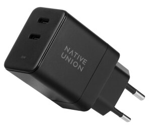 Сетевое зарядное устройство Native Union Charger USB-C, PD, 35 Вт черный